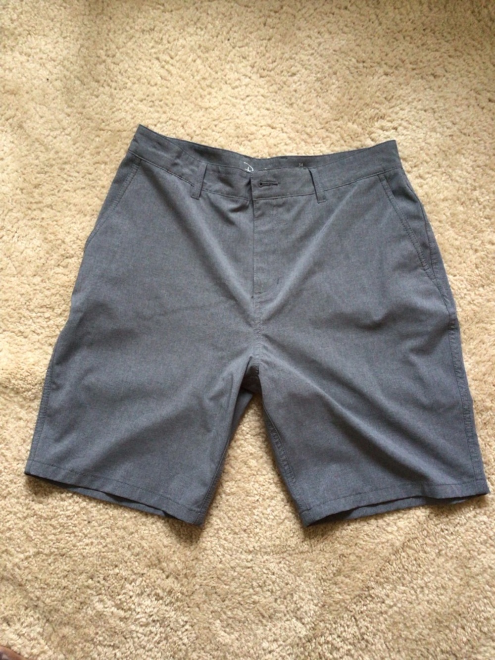 Panama Jack Men's Gray Stretch Casual Shorts Men’s Size 34